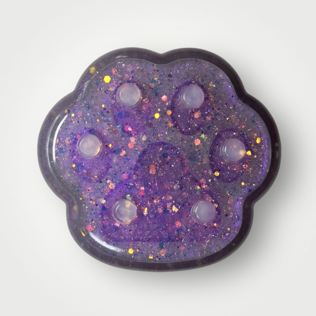 Purple Paw Print