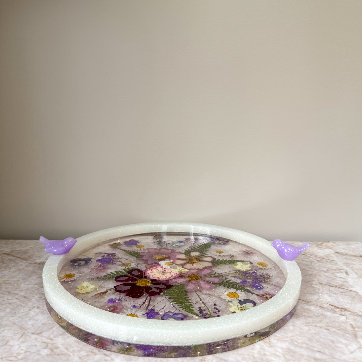Birdsong Meadow, Large Serving Tray