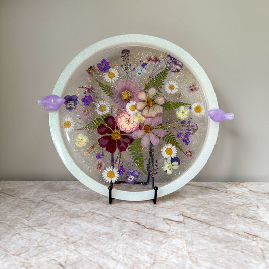 Birdsong Meadow, Large Serving Tray